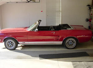 Antique Red Car